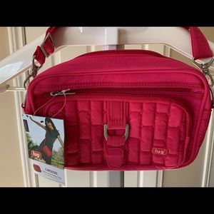 Lug carousel mini crossbody bag